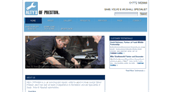 Desktop Screenshot of altys-of-preston.co.uk